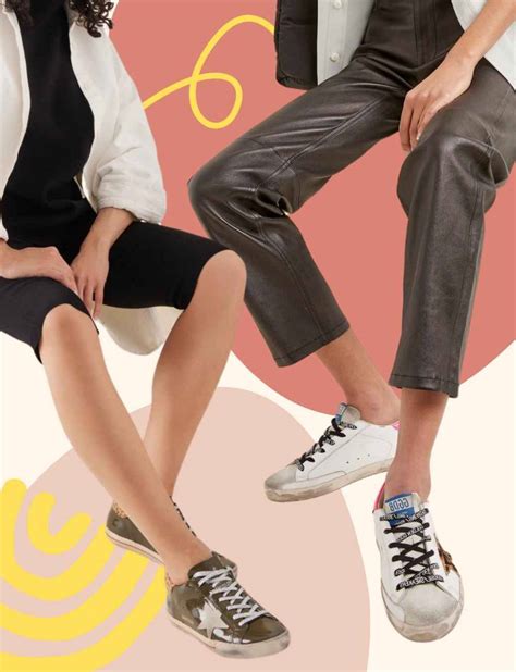 golden goose running sneakers outfit.